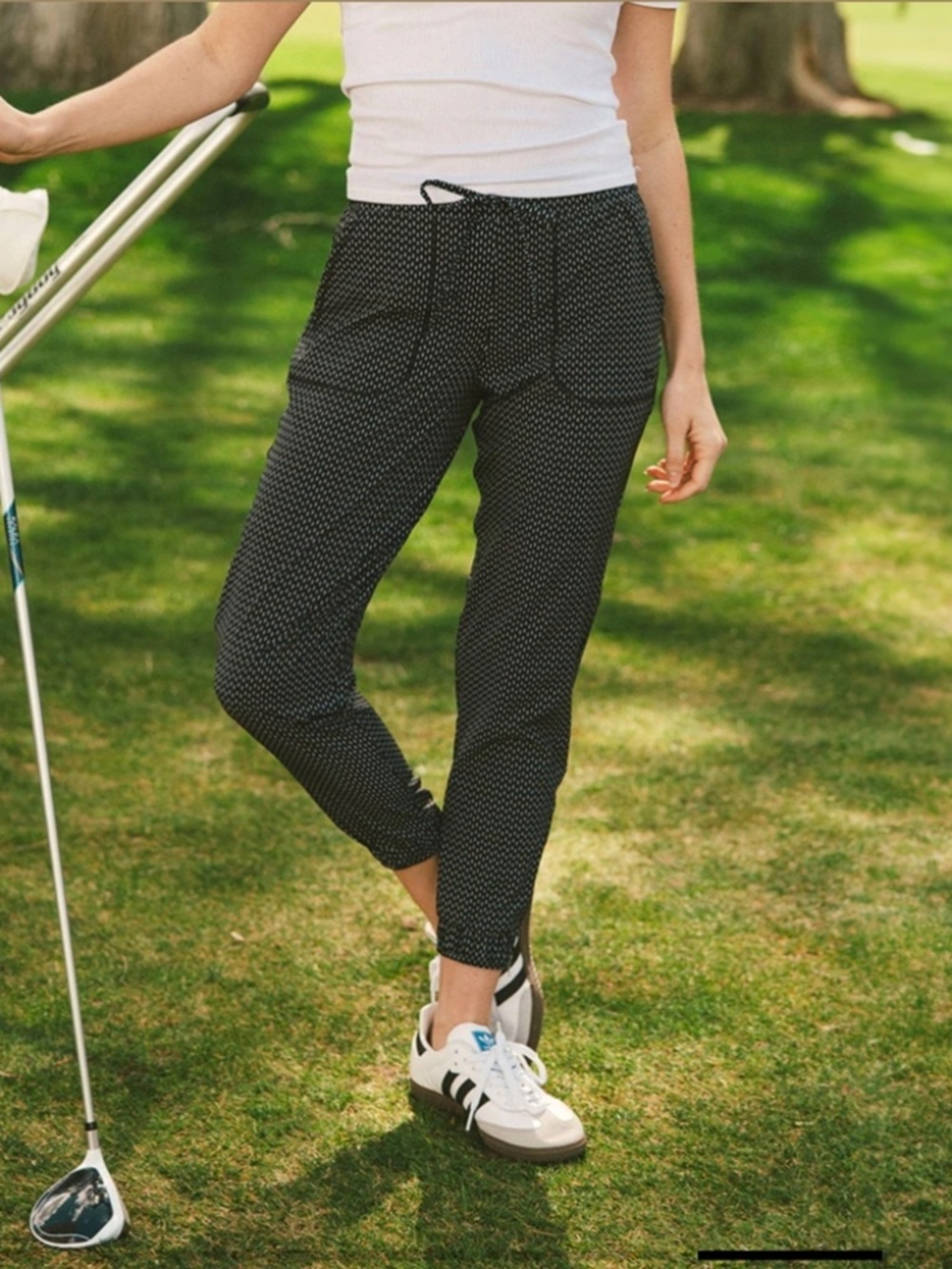 EUC Albion Fit Jet Setter Dash Black Joggers